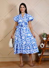 Blue Breeze Midi Dress