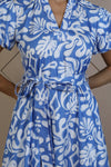 Blue Breeze Midi Dress