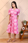 Blush Bloom Midi Dress