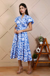 Blue Breeze Midi Dress