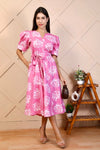 Blush Bloom Midi Dress