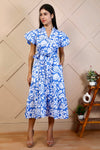 Blue Breeze Midi Dress