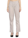 Grey textured kaftan shirt pant set