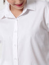 White Shirt Pant Co-ord Set