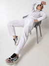 White Shirt Pant Co-ord Set