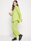 Lime Green Shirt Pant Co-ord Set