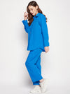 Blue Shirt Pant Co-ord Set