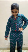 Green Dolphin Printed Nightsuit