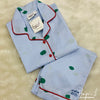 Blue Tree Printed Nightsuit for Kids