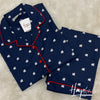 Navy M Printed Nightsuit for Kids