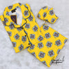 Yellow Don’T Panic Printed Nightsuit